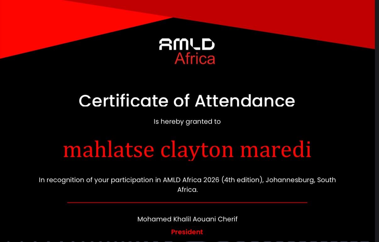 AMLD Africa Attendee
