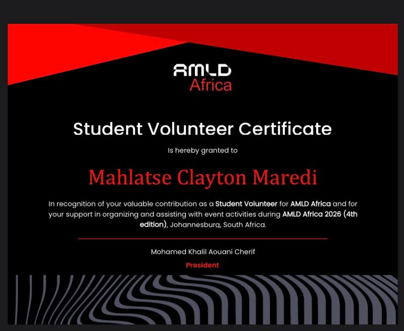 AMLD Africa Volunteer